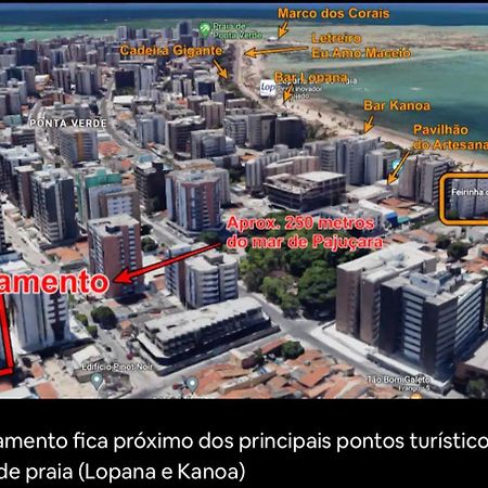Apartamento Ponta Verde-Pajucara - Edf-Soho 2 Quartos - Castelo B Temporada Масейо Экстерьер фото