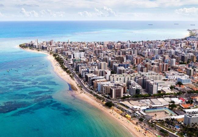 Apartamento Ponta Verde-Pajucara - Edf-Soho 2 Quartos - Castelo B Temporada Масейо Экстерьер фото